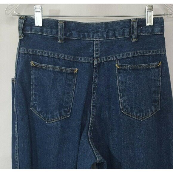 Picket Post Jeans 28/30 High Waist Denim Mom Tapered Leg Retro Vtg 80s USA - Picture 6 of 10